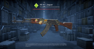 AK-47 | Jaguar (Battle-Scarred) Screenshot