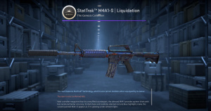 StatTrak™ M4A1-S | Liquidation (Battle-Scarred) Screenshot