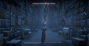 ★ Bowie Knife | Bright Water (Field-Tested) Screenshot