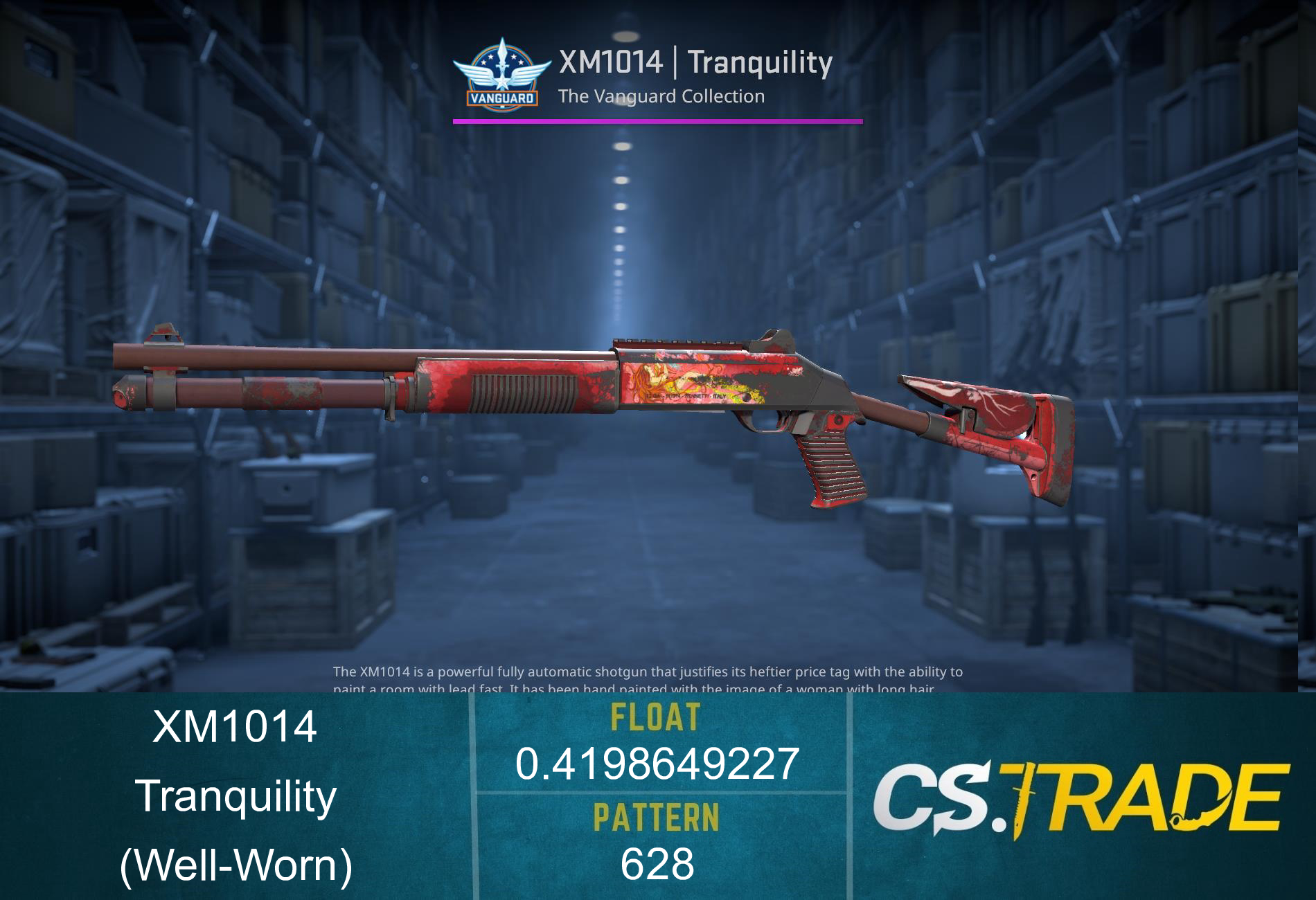 XM1014 | Tranquility (Well-Worn) Screenshot