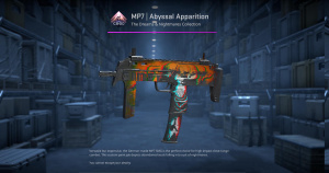 MP7 | Abyssal Apparition (Battle-Scarred) Screenshot