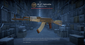 AK-47 | Aphrodite (Battle-Scarred) Screenshot