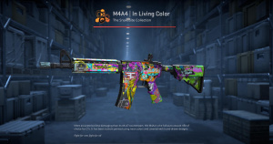 M4A4 | In Living Color (Field-Tested) Screenshot