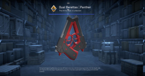 Dual Berettas | Panther (Minimal Wear) Screenshot