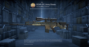 SCAR-20 | Army Sheen (Factory New) Screenshot