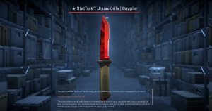 ★ StatTrak™ Ursus Knife | Doppler Ruby (Factory New) Screenshot