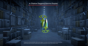 ★ Shadow Daggers | Gamma Doppler Phase 4 (Factory New) Screenshot