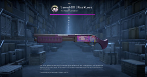 Sawed-Off | Kiss♥Love (Battle-Scarred) Screenshot