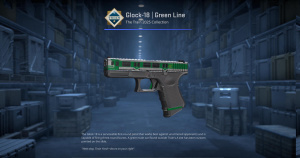 Glock-18 | Green Line (Factory New) Screenshot