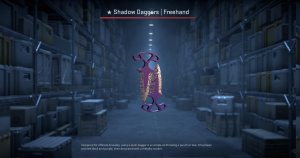 ★ Shadow Daggers | Freehand (Field-Tested) Screenshot