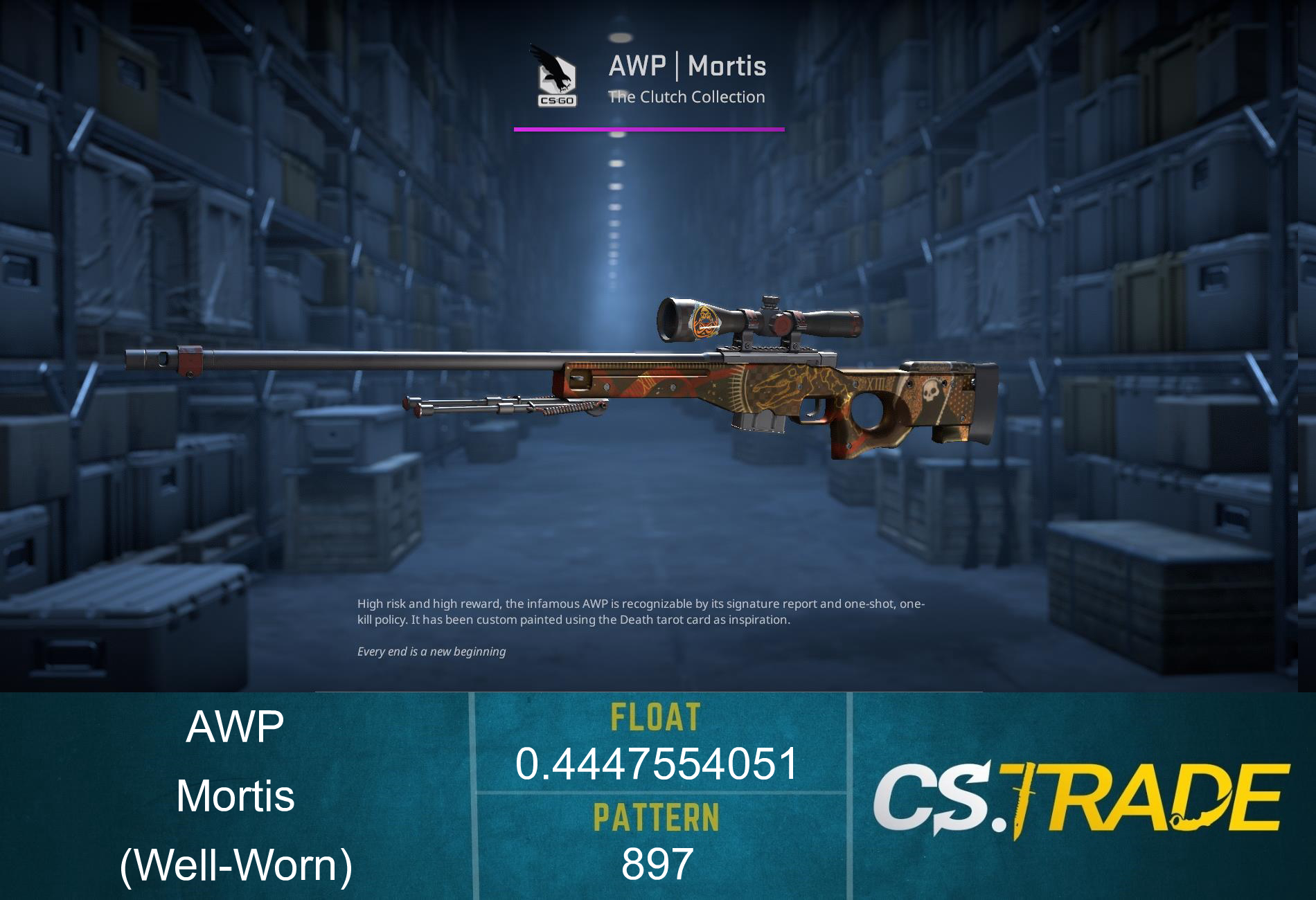 AWP | Mortis (Well-Worn)