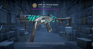UMP-45 | Primal Saber (Minimal Wear) Screenshot