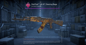 StatTrak™ AK-47 | Searing Rage (Battle-Scarred) Screenshot