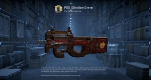 P90 | Shallow Grave (Battle-Scarred) Screenshot