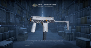MP9 | Arctic Tri-Tone (Field-Tested) Screenshot