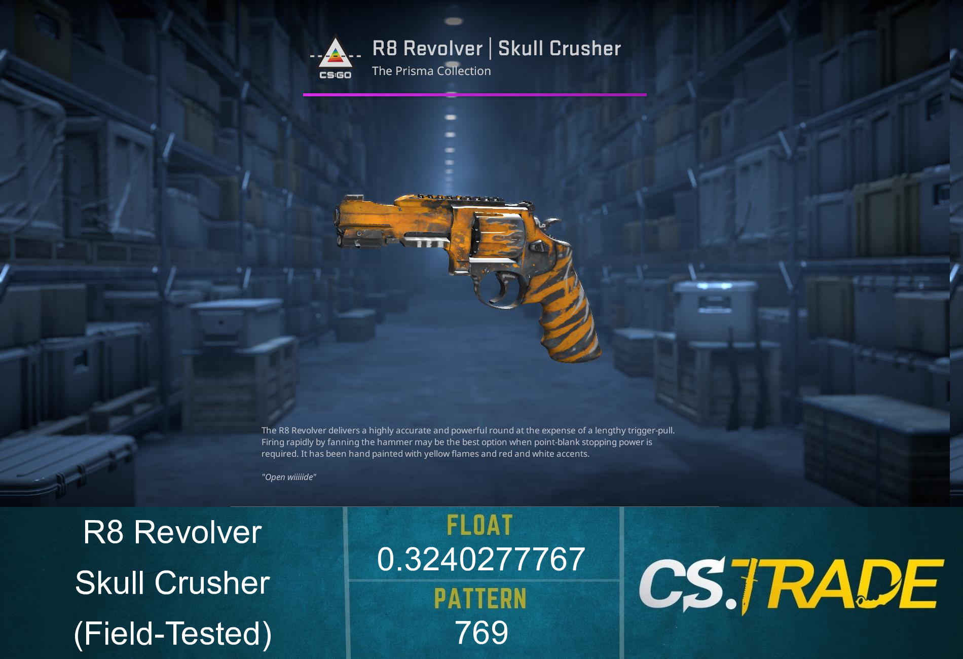 R8 Revolver | Skull Crusher (Field-Tested) Screenshot