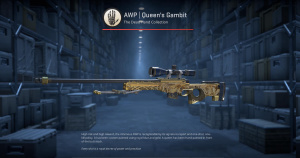 AWP | Queen's Gambit (Well-Worn) Screenshot