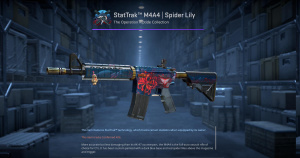 StatTrak™ M4A4 | Spider Lily (Well-Worn) Screenshot