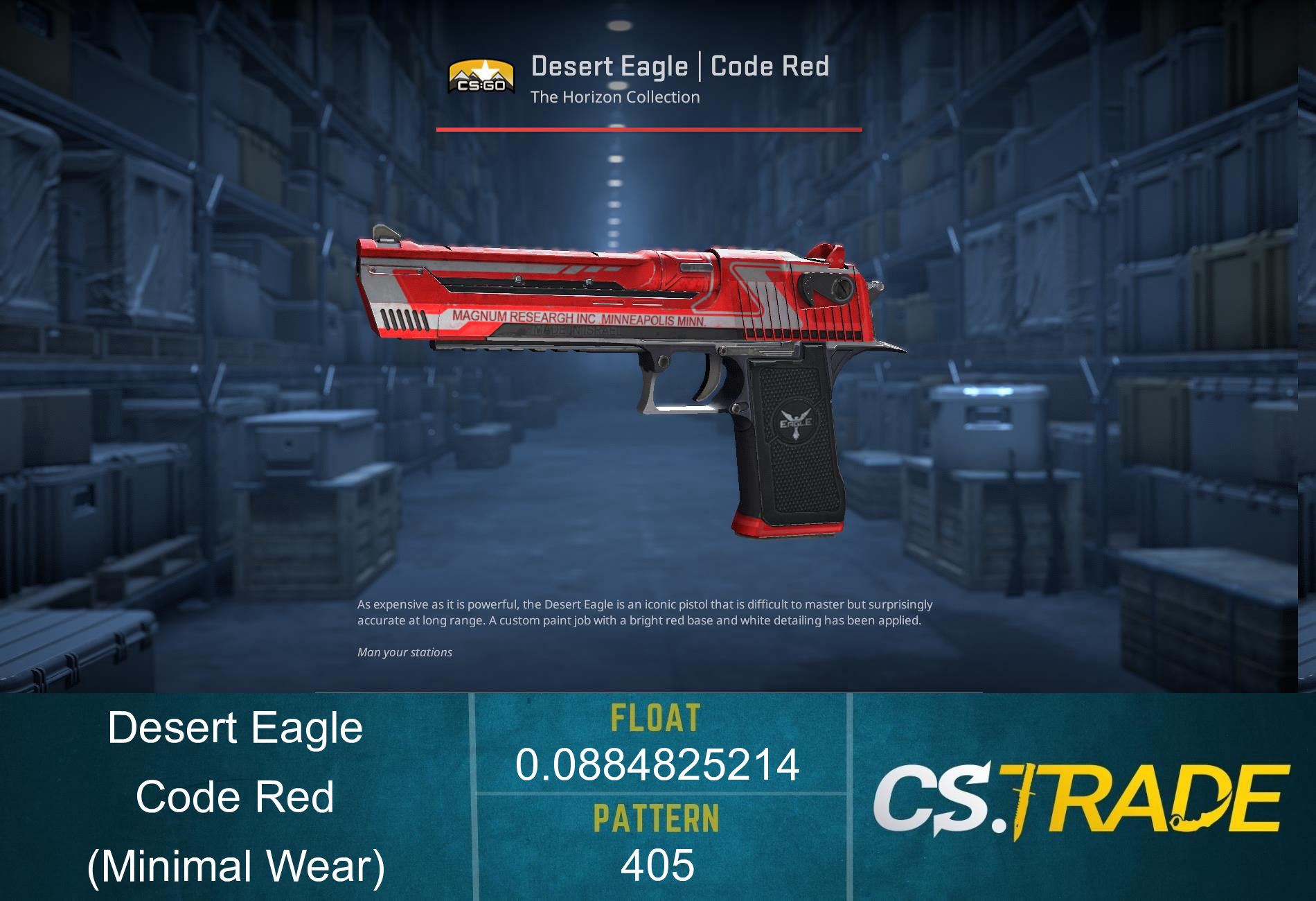Desert Eagle | Code Red (Minimal Wear) Screenshot