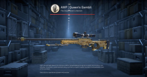 AWP | Queen's Gambit (Well-Worn) Screenshot