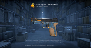 Five-SeveN | Triumvirate (Factory New) Screenshot