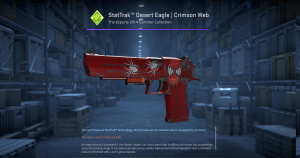 StatTrak™ Desert Eagle | Crimson Web (Field-Tested) Screenshot