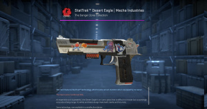 StatTrak™ Desert Eagle | Mecha Industries (Battle-Scarred) Screenshot