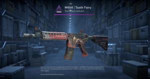 M4A4 | Tooth Fairy (Well-Worn) Screenshot
