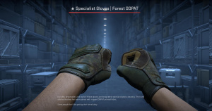 ★ Specialist Gloves | Forest DDPAT (Well-Worn) Screenshot