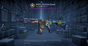 M4A4 | Desolate Space (Battle-Scarred) Screenshot