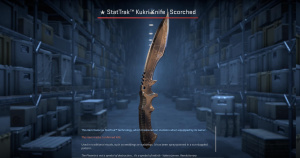 ★ StatTrak™ Kukri Knife | Scorched (Field-Tested) Screenshot