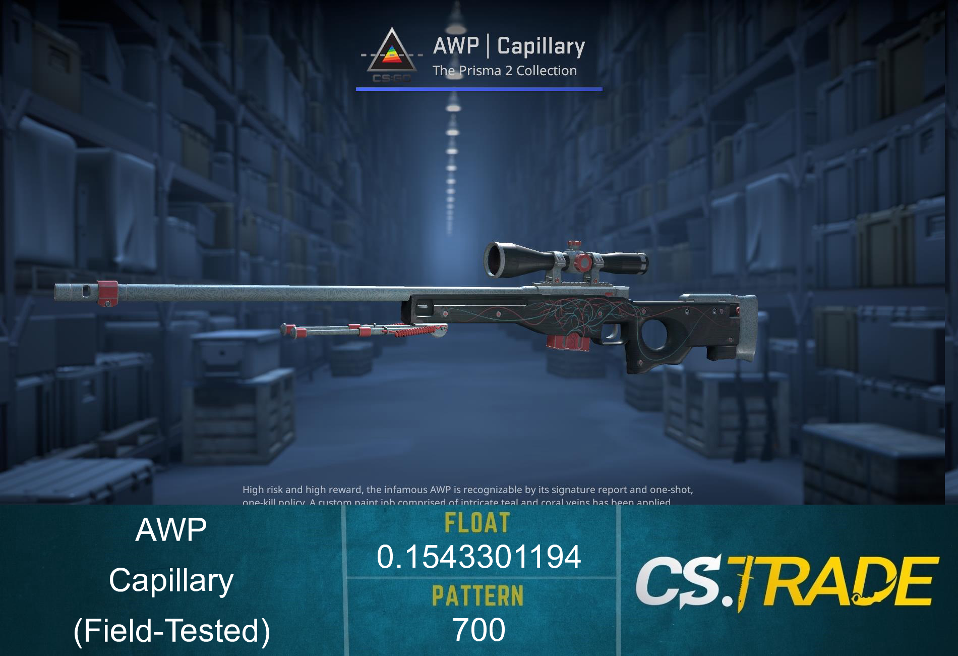 AWP | Capillary (Field-Tested) Screenshot