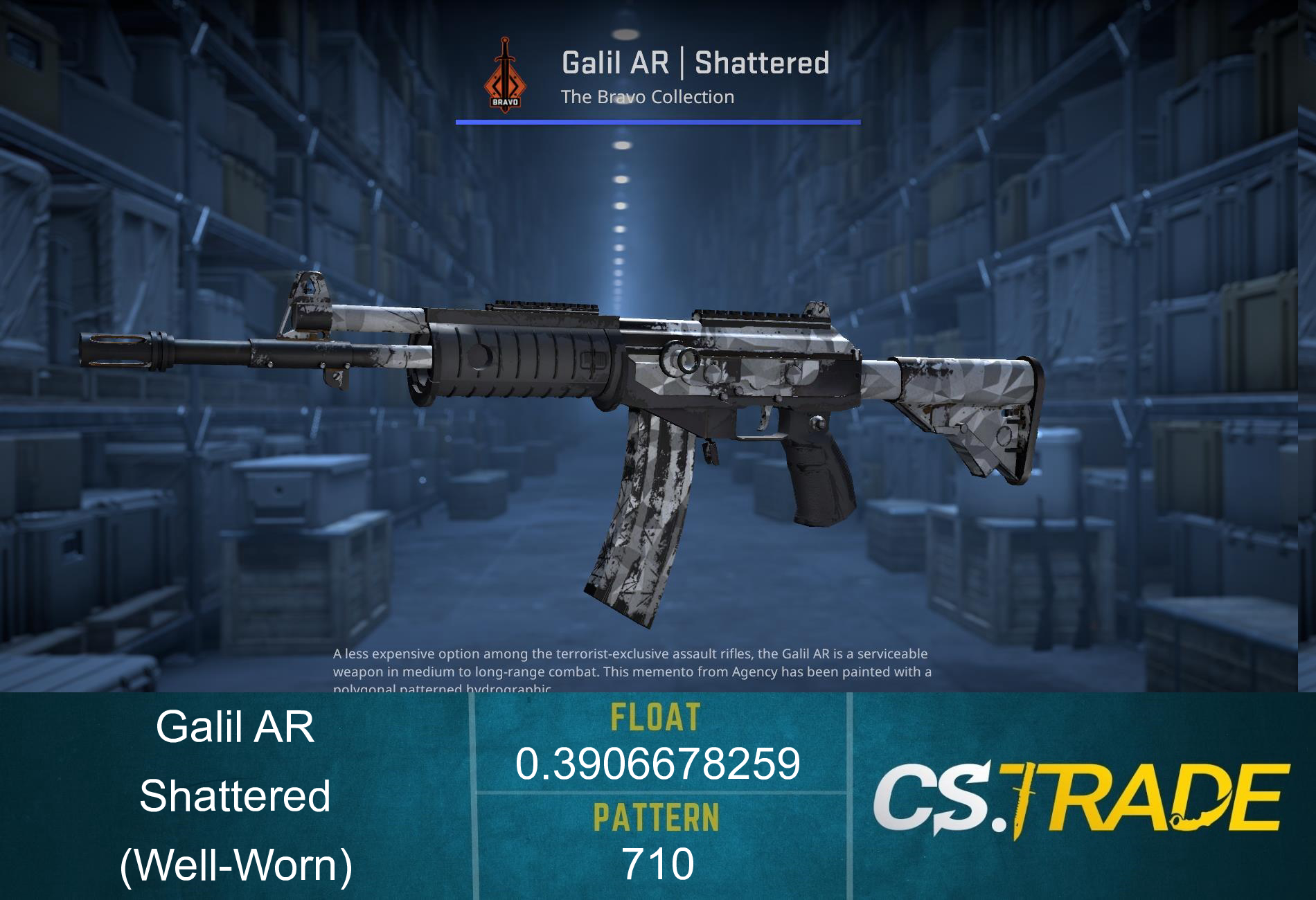 Galil AR | Shattered (Well-Worn) Screenshot