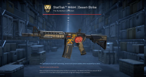 StatTrak™ M4A4 | Desert-Strike (Field-Tested) Screenshot