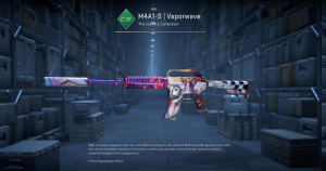M4A1-S | Vaporwave (Field-Tested) Screenshot