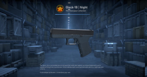 Glock-18 | Night (Minimal Wear) Screenshot