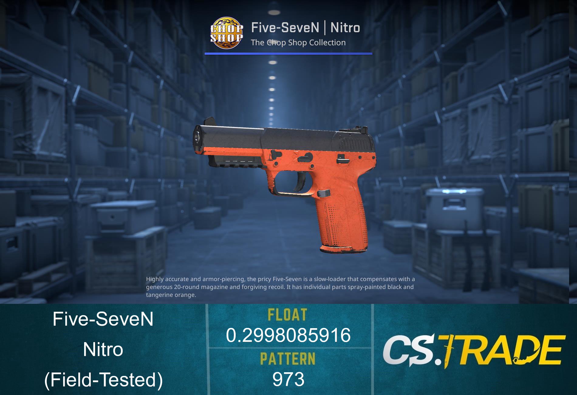 Five-SeveN | Nitro (Field-Tested) Screenshot