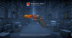 R8 Revolver | Blaze (Factory New) Screenshot