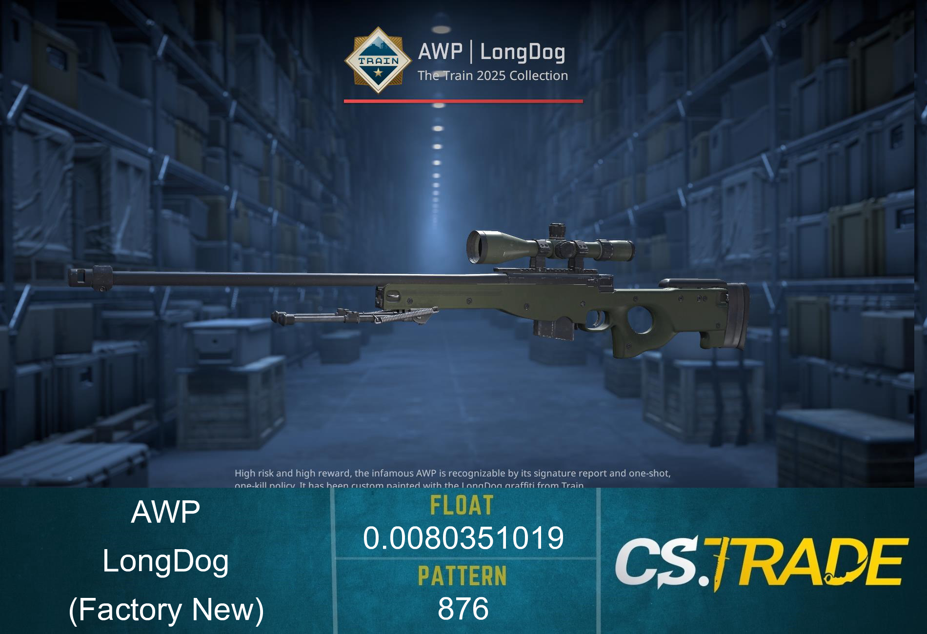 AWP | LongDog (Factory New) Screenshot