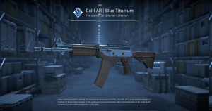 Galil AR | Blue Titanium (Factory New) Screenshot