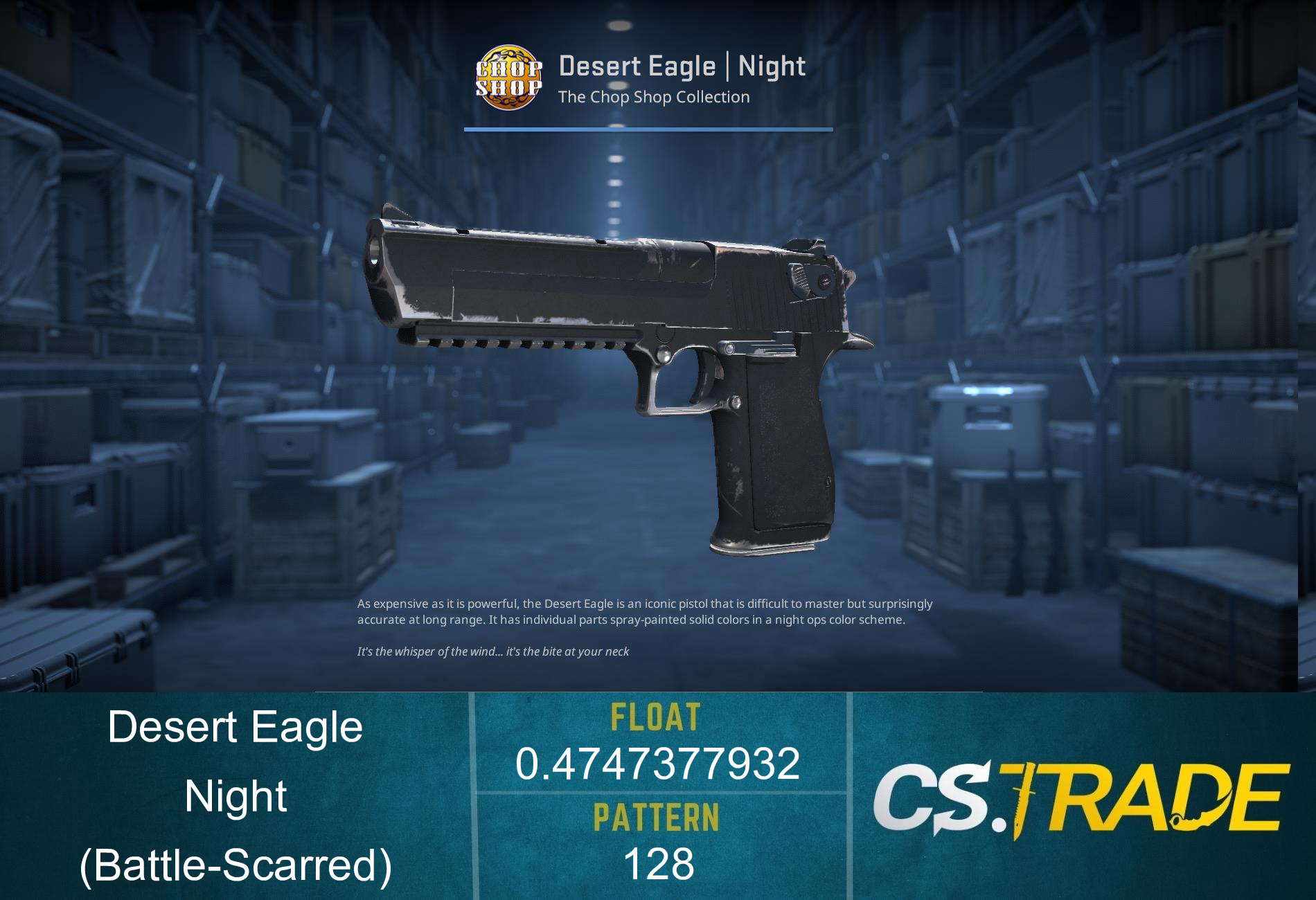Desert Eagle | Night (Battle-Scarred)