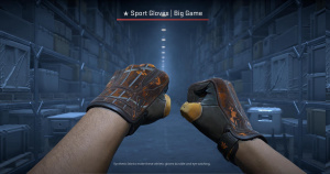 ★ Sport Gloves | Big Game (Battle-Scarred) Screenshot