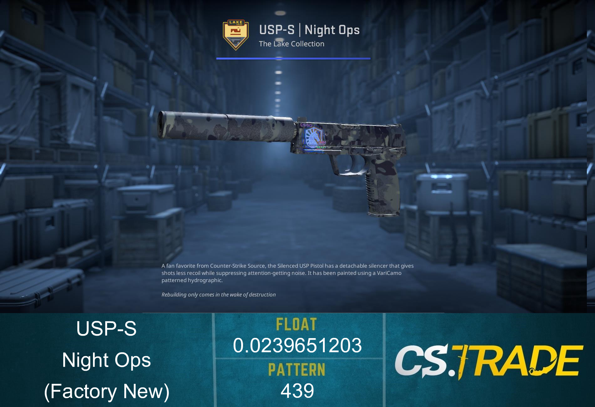 USP-S | Night Ops (Factory New) Screenshot