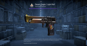 Desert Eagle | Light Rail (Factory New) Screenshot