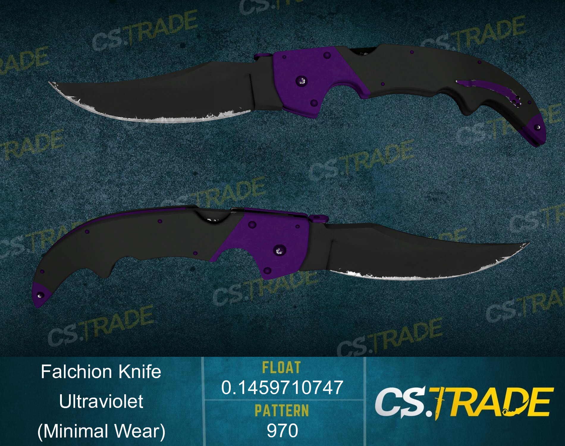 Screenshot for Falchion Knife | Ultraviolet