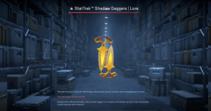 ★ StatTrak™ Shadow Daggers | Lore (Field-Tested) Screenshot