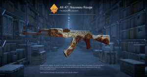 AK-47 | Nouveau Rouge (Well-Worn) Screenshot