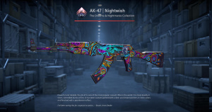 AK-47 | Nightwish (Well-Worn) Screenshot