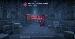 StatTrak™ Glock-18 | Shinobu (Battle-Scarred) Screenshot
