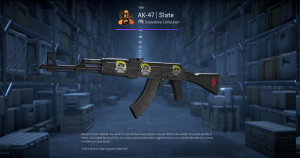 AK-47 | Slate (Battle-Scarred) Screenshot